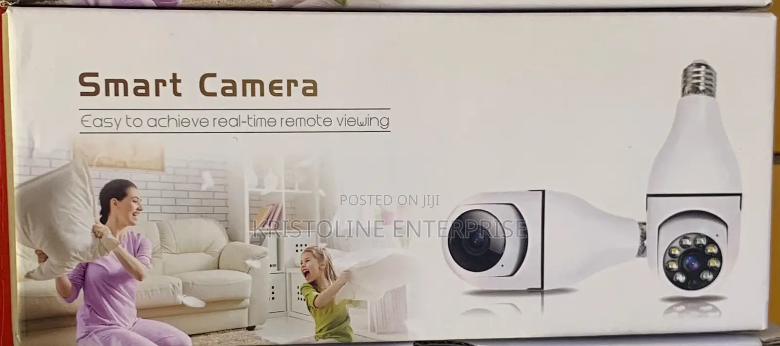 Smart Bulb Wi-Fi Camera