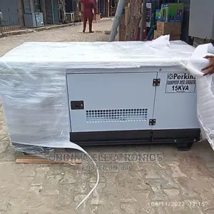 Brand New Perkins 15kva Soundproof Silent Lister Generator✓