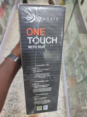 Seagate One Touch 4tb Desktop External With Hub