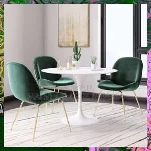 Durable Dinner Set of 1 Table and 3 Chairs