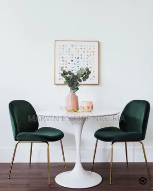 Luxury Dinning Set of a Table and Two Chairs