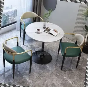 1 Dinner Set of a Table and 3 Chairs