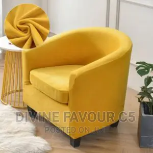 High Quality Bucket Tub Chair With Fabric.
