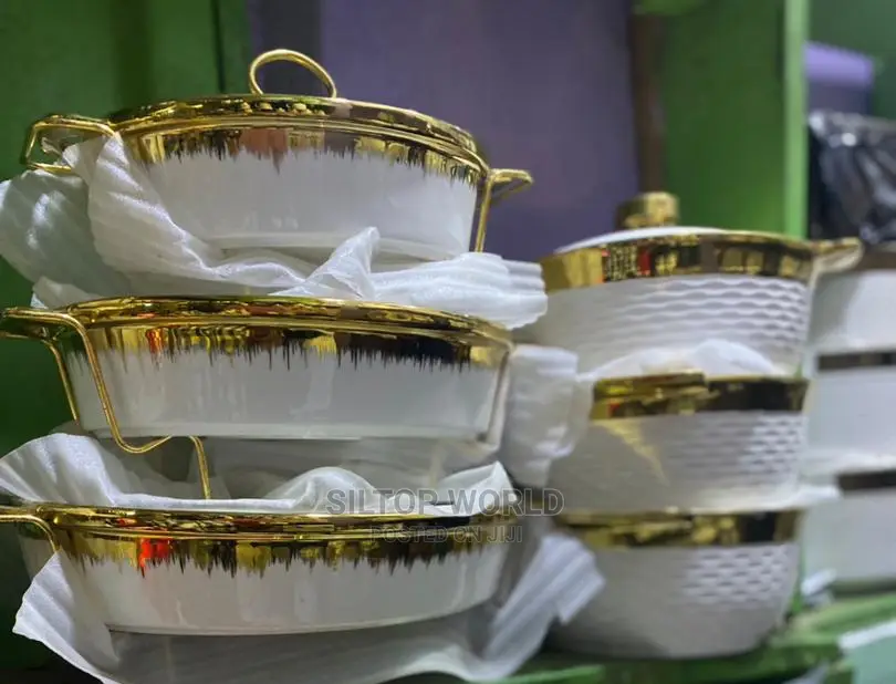 3pcs Royal Ceramic Serving Dish