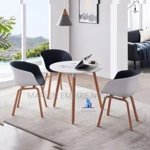 Luxury Stylish Dining Set of a Table With 3 Chairs