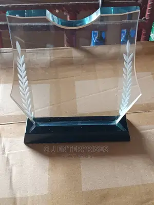 Glass Award Plaque X13