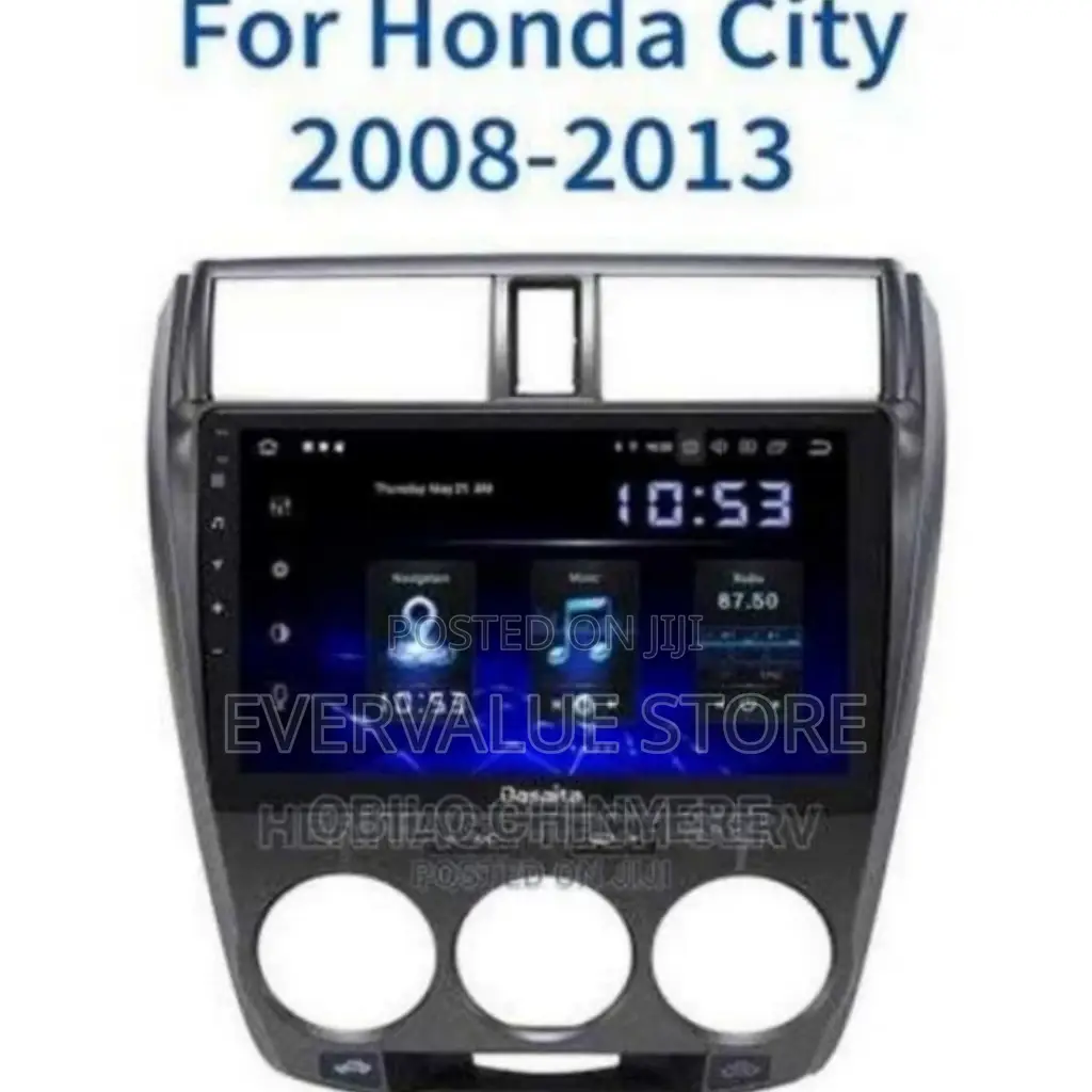 Honda City 2008-2013 Android Player + Reverse Camera