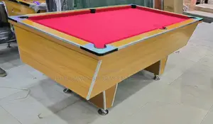 Quality 7ft HDF Snooker Table Red Color