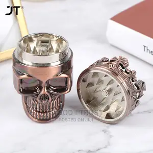 3 Layers Skull Tobacco Herb Spice Grinder Crusher