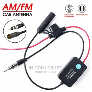 Car Antenna Signal Amplifier Set AM FM Radio Signal