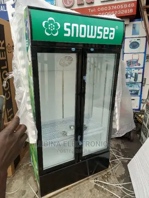 Brand New Snowsea Showcase(533L)Side-side Refrigerator(Silve