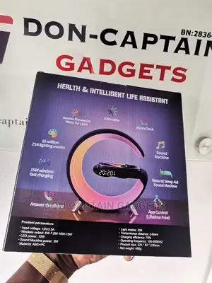 Smart Light Sound Machine / Fast Wireless Charging