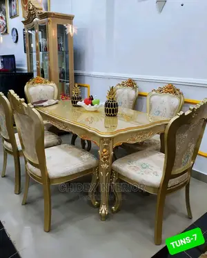 Gold Executive Royal Dining Table