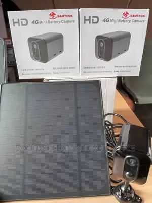 4G Mini Spy Solar Hidden Camera
