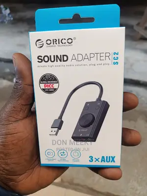Sound Card Adapter 3in1