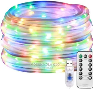 Usb LED Tube String Lights With Remote