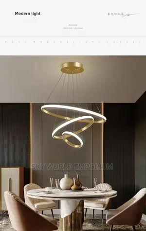 3 Rings Pendant Light