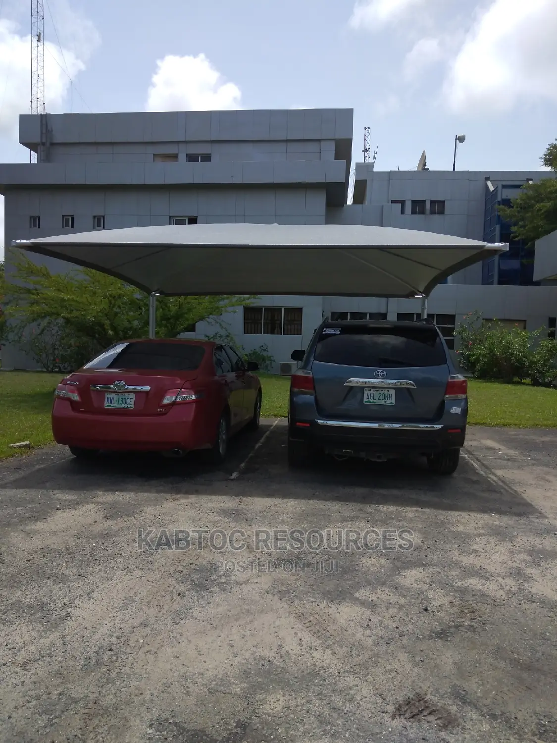Galvanized Car Port