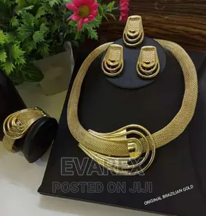 Brazilian Gold Unique 4 Set Jewelry
