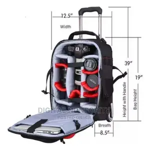 Trolley Camera Backpack Bag