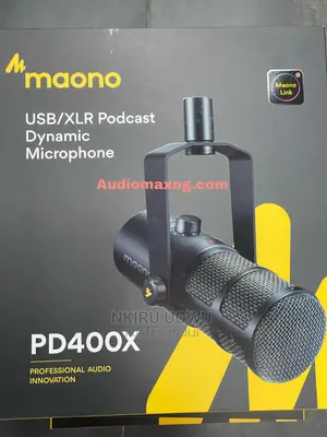 Maono Pd400x Usb/Xlr Podcast Dynamic Microphone