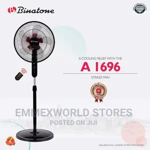 Binatone Standing Fan 1696 With Remote