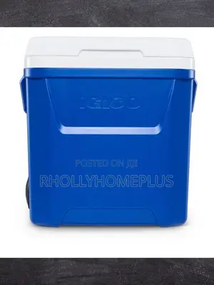 Igloo 60 Qt Laguna Ice Chest Cooler With Wheels, Blue