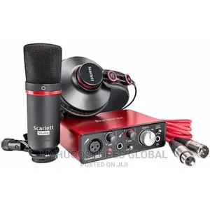 Focusrite Scarlett Solo Studio Pack Sound Card Rec Interface