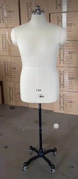 Male Imported Fully Pinnable Dressform Stand