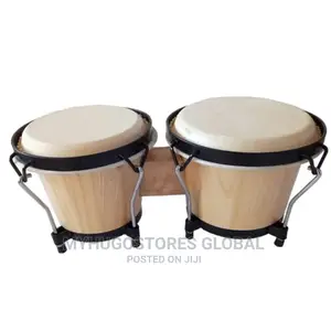 Professional Wooden Mini Bongo Drum