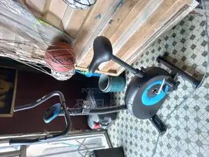 Upright Magnetic Bike Black And Blue New