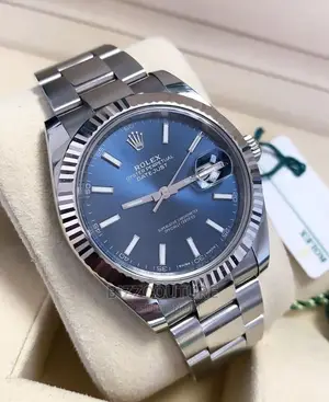 Original ROLEX DATE JUST Silver Steel Available in Store