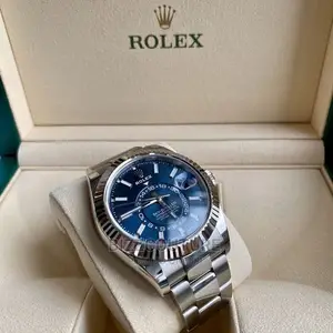 Original ROLEX SKY DEWELLER Silver Steel Available in Store