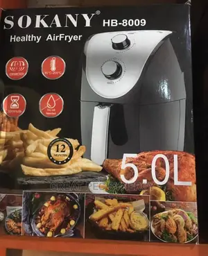 5 Liters Sokany Healthy Airfryer