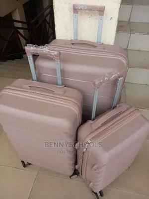 Set of 3 Unbreakable Elastic Rubber Plastic Luggage Boxes