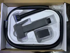 Bidet Shower Black (Pressing Shower)
