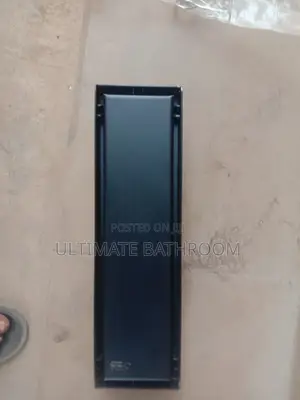 Black Tiles Insert Bathroom Floor Drain
