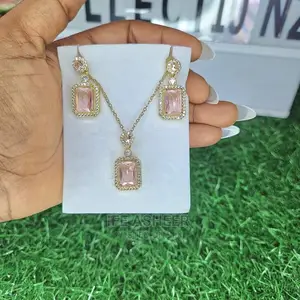 Ladies Set of Jewelry - Earrings, Pendant and Earrings