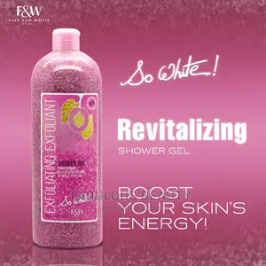 Fair White So White Exfoliating Shower Gel/Tonic Scrubs.