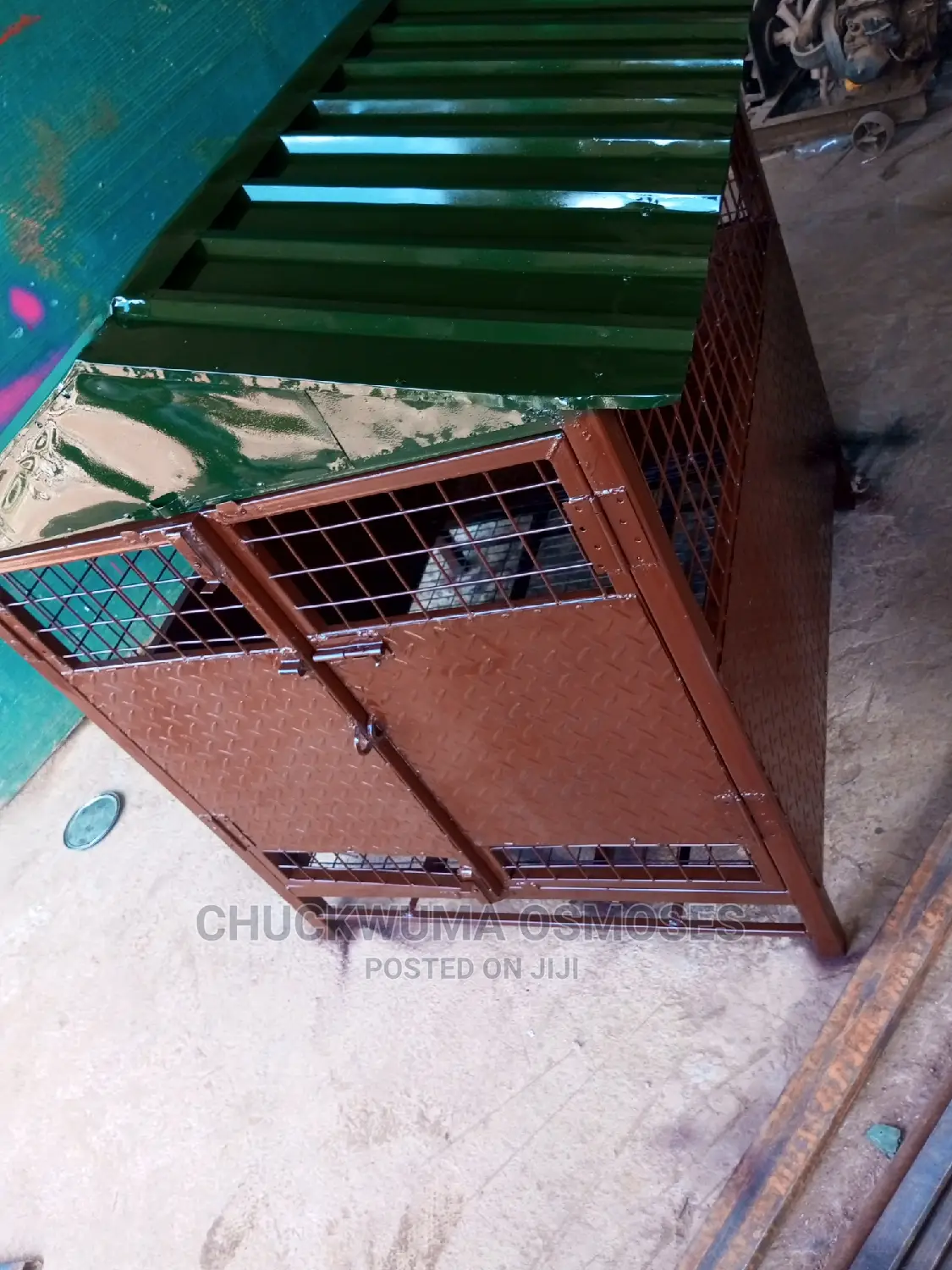 Solid Dog Cage