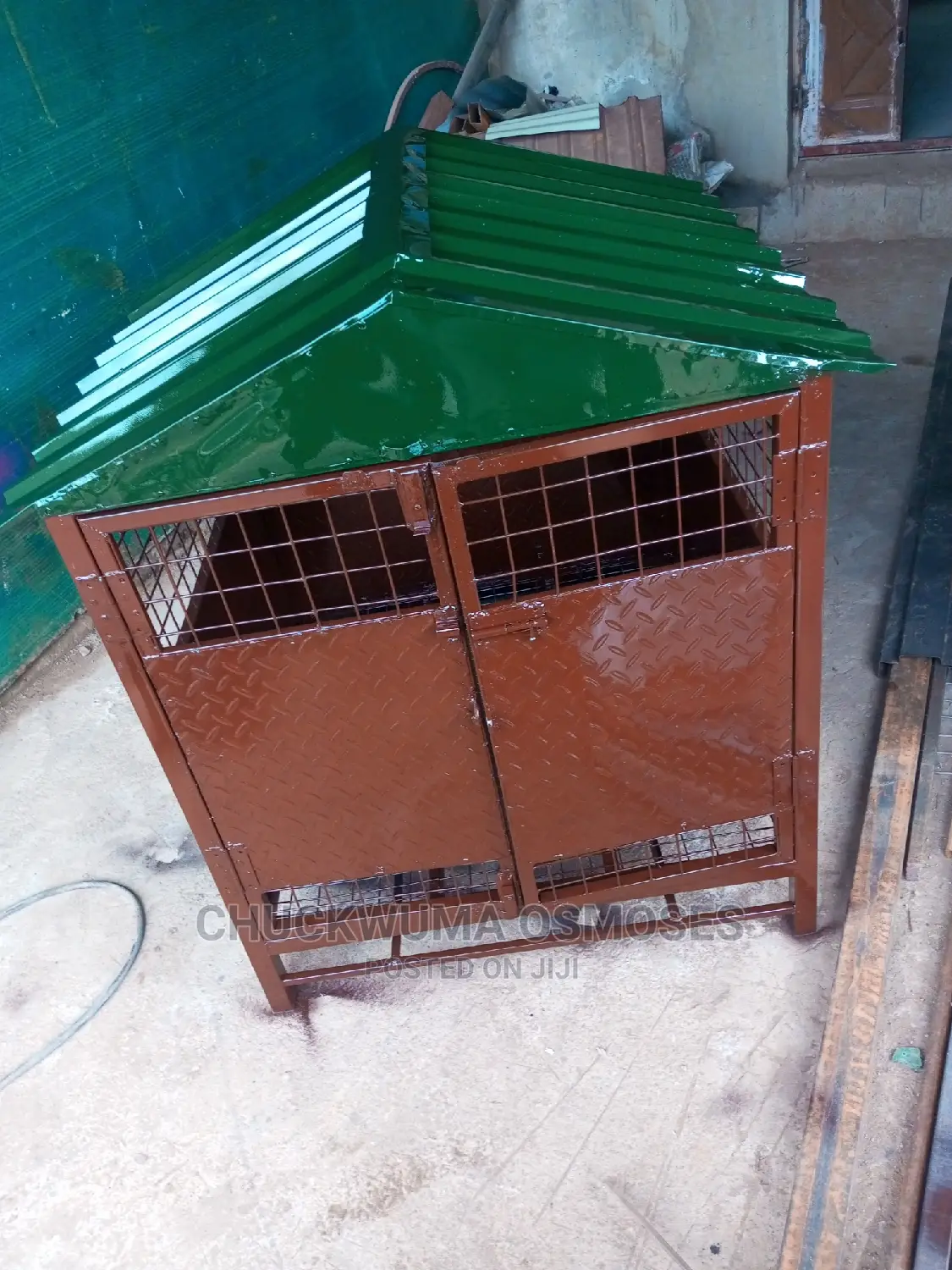 Solid Dog Cage