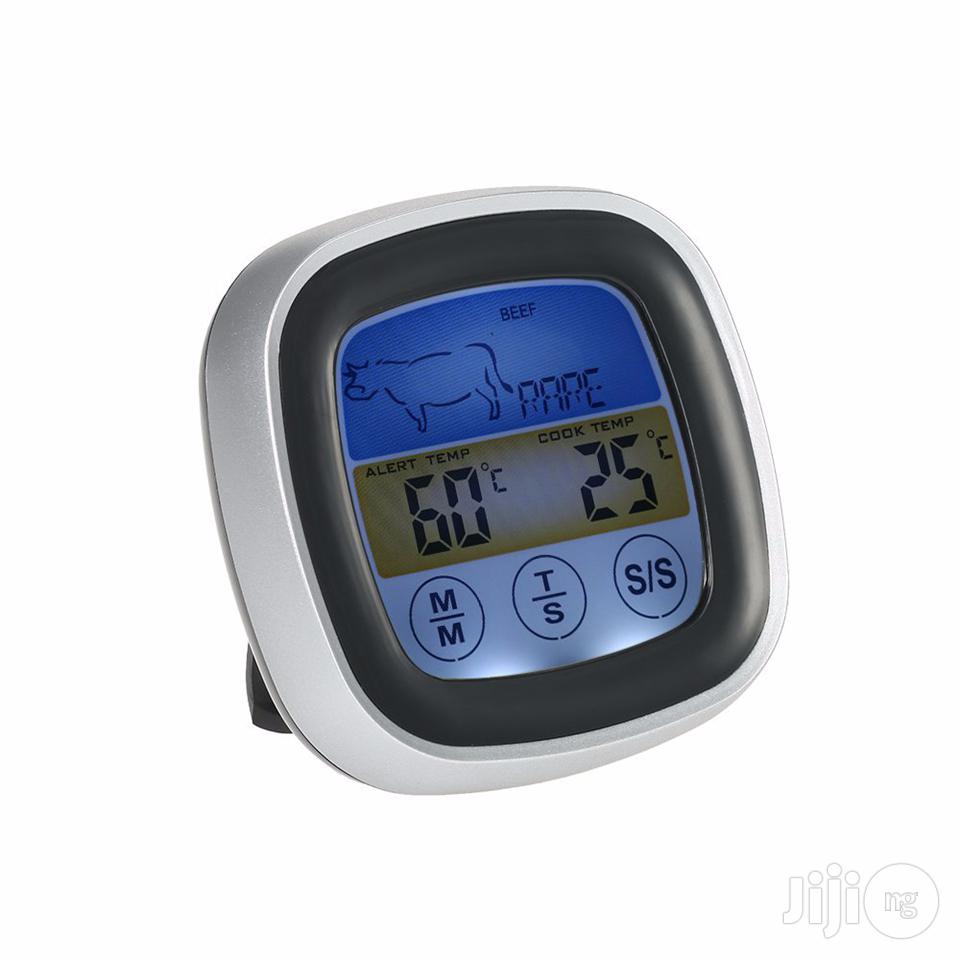 Colourful Touchscreen Kitchen Thermometer With Timer Alert