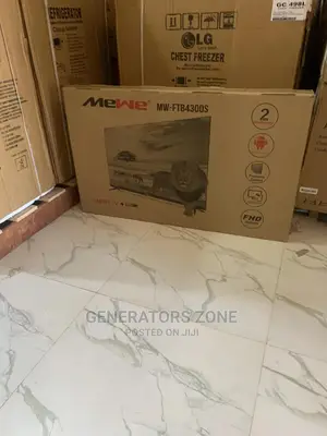 Quality Mewe 43 Inch Smart TV + Miracast