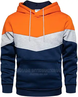 Quality Colour Block Hoodie