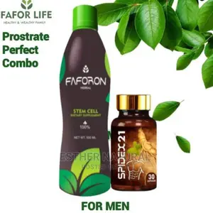 Herbal Blood Builder and Spidex 21( Male Booster)