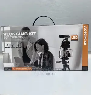 Vlogging Kit With 50” Tripod Stand (Model Kit-05lm)