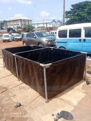 Weather Resistant Fish Pond.