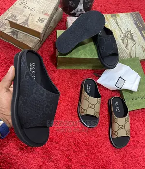 Original GUCCI Slippers Available in Store