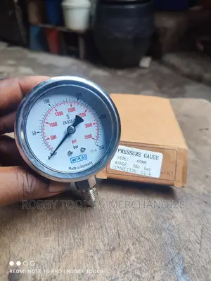 Pressure Gauge 250bar, 2.5inch Face