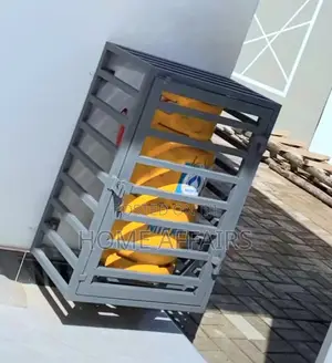 12.5kg Gas Cylinder Cage Protector +Installation (DELIVERY)